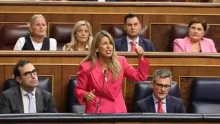 Yolanda Díaz, al PP: "Su voto en contra va a permitir que se desahucie a la gente. Rectifiquen y sean útiles para España"