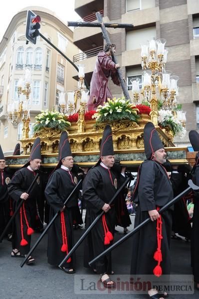 Procesión de la Soledad del Calvario en Murcia