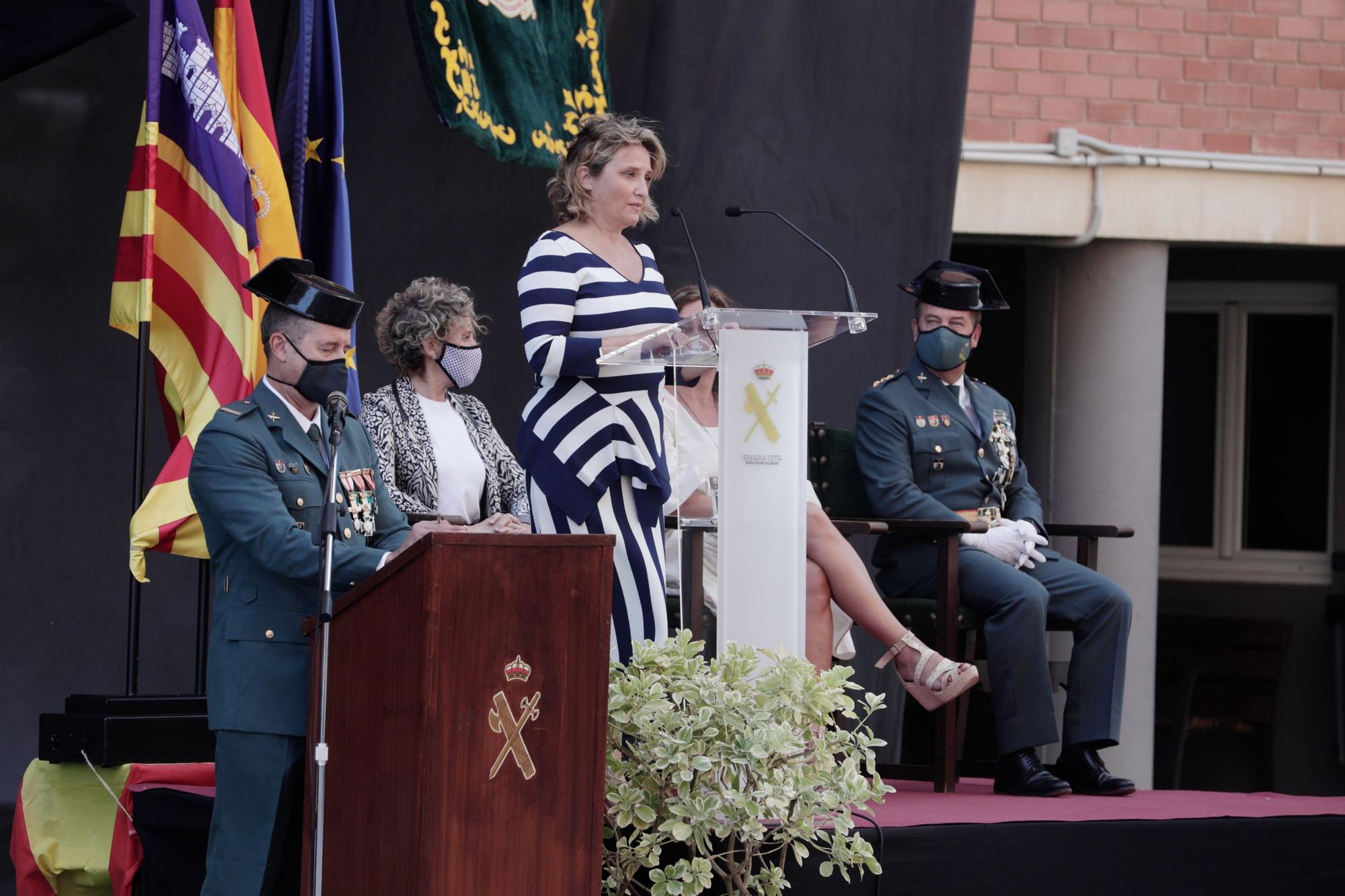 La ‘torrentada’ de Sant Llorenç y la covid copan la patrona de la Guardia Civil