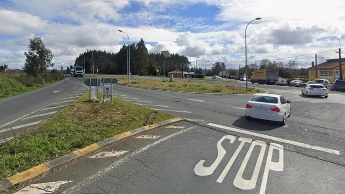 Cruce de Sesmonde, en Vilasantar.