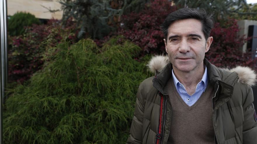 Marcelino García Toral, ayer, en Quintueles.