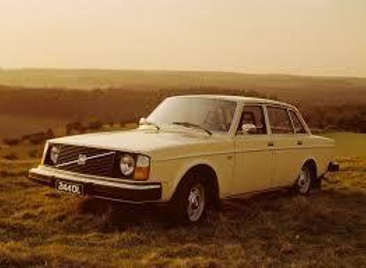 El Volvo 240, mítico coche de la marca sueca