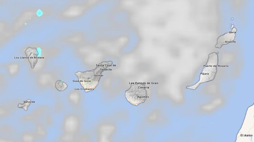 La Aemet prevé un jueves lluvioso, con vientos fuertes y heladas en la cumbre en Tenerife