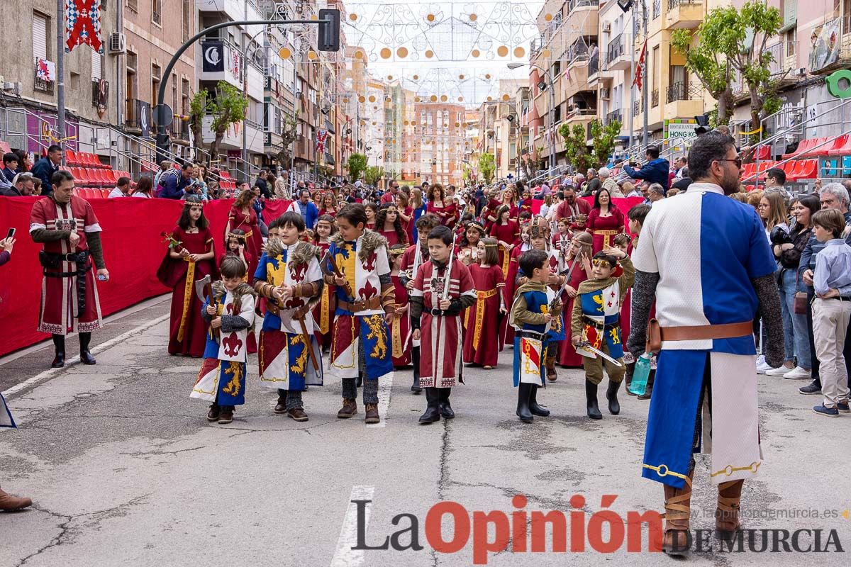 Desfile infantil en las Fiestas de Caravaca (Bando Cristiano)