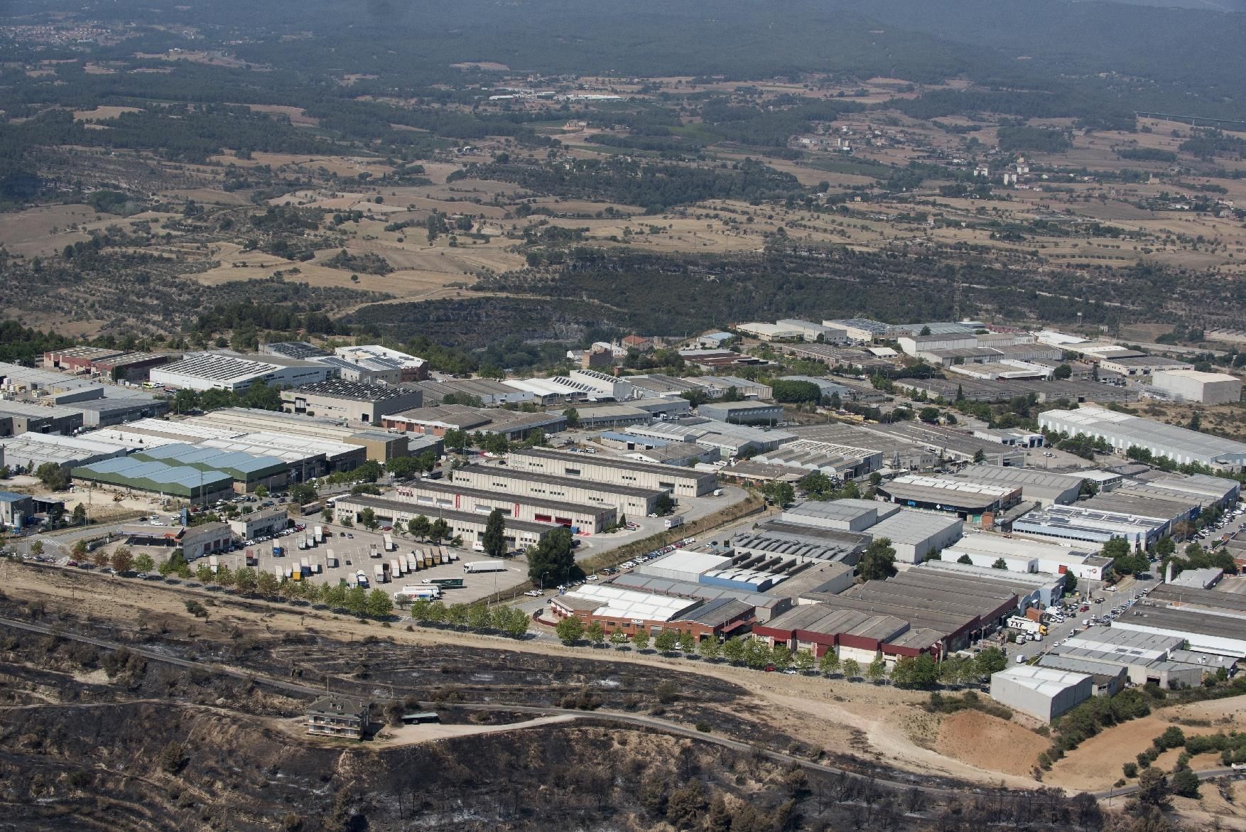 La dimensió de la tragèdia al Bages des de l’aire