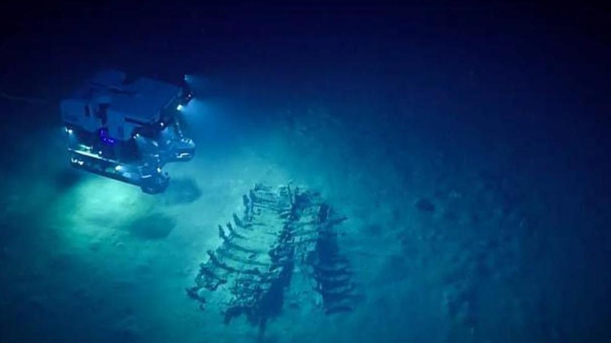 El ROV 'Deep Discoverer', en una expedición en el Golfo de México.