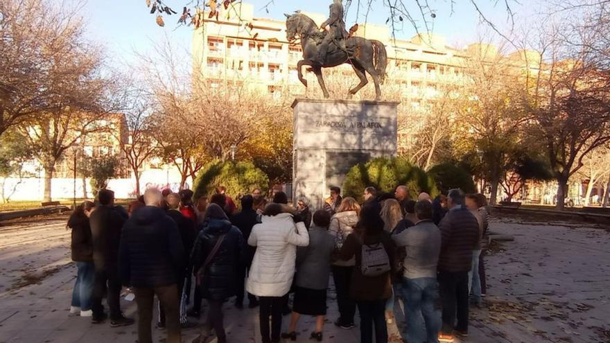 El itinerario comenzó en la plaza José María Forqué de la capital. | SERVICIO ESPECIAL