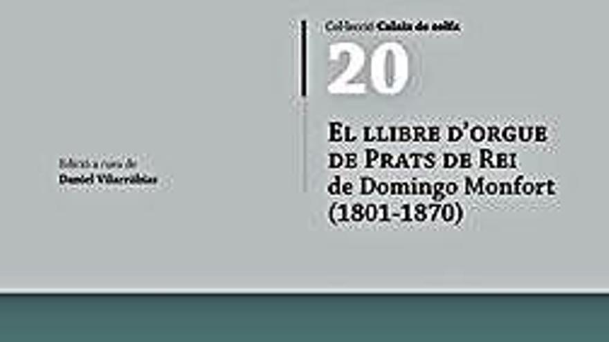 La portada del llibre d&#039;orgue