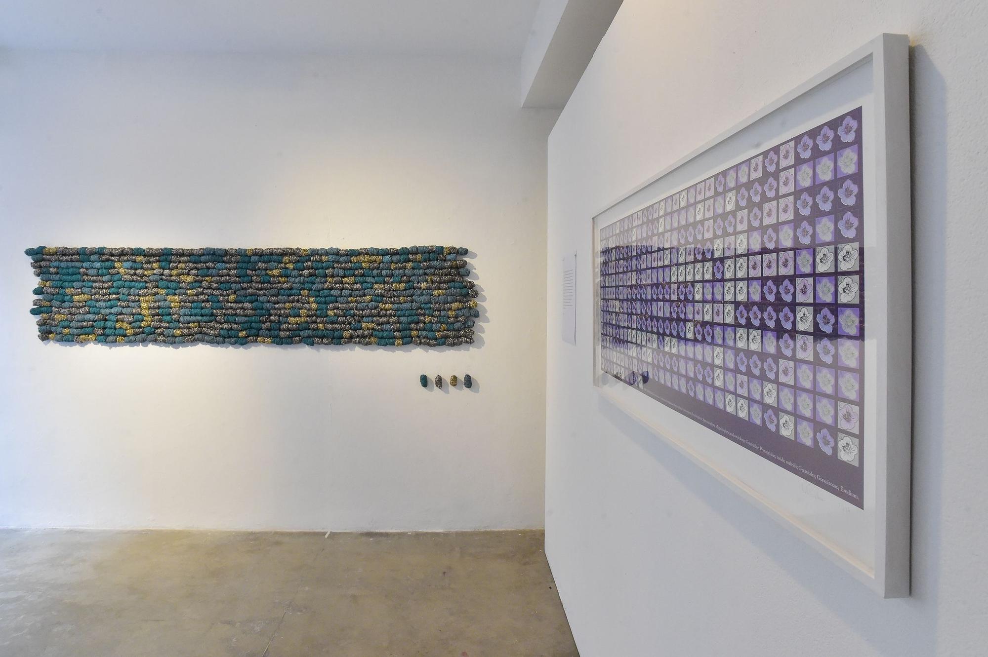 Exposición 'Tramas', de la artista Nela Ochoa, en la sala Saro León
