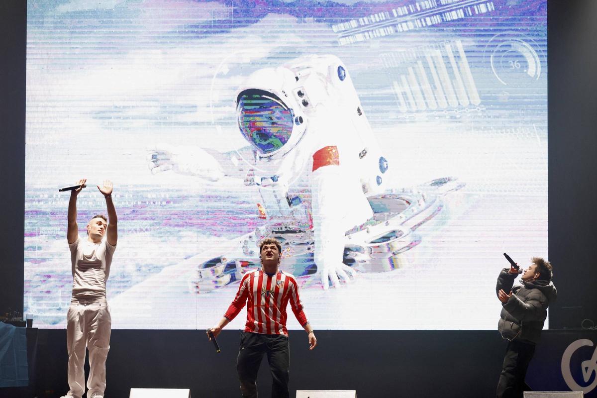 Un momento del concierto.