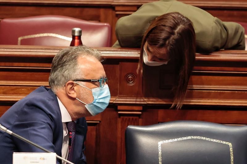 Pleno en el Parlamento de Canarias, 10/11/2021