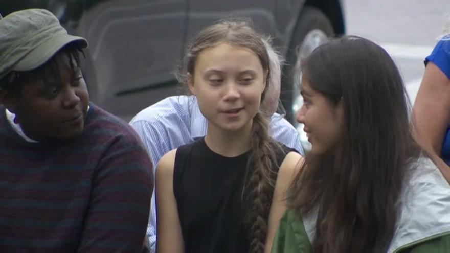 Greta Thunberg viaja a España en un catamarán de unos youtuber australianos