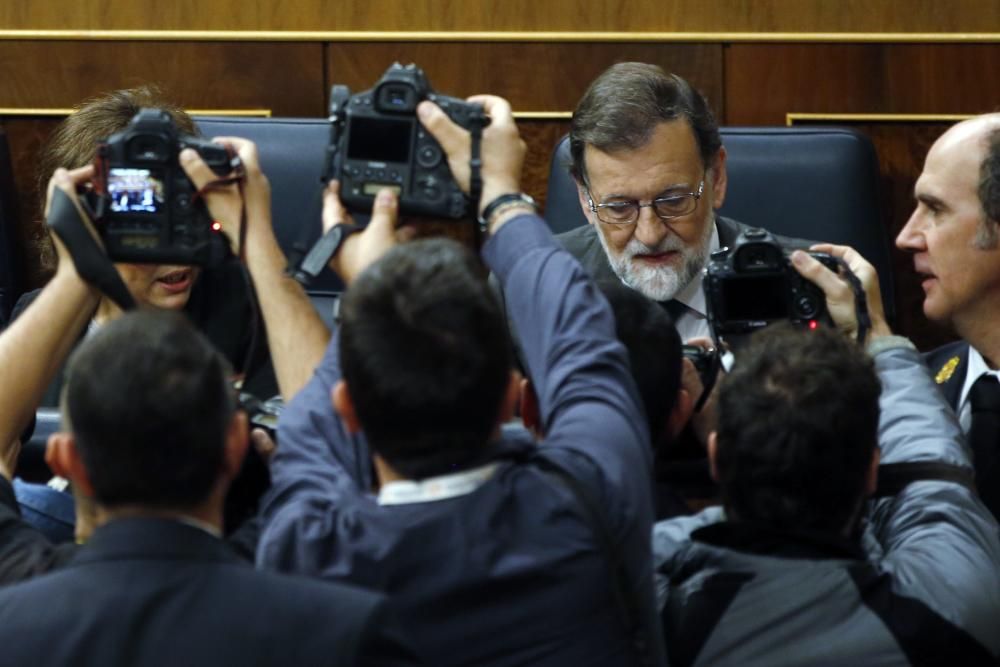 El Congreso celebra la moción de censura a Mariano Rajoy