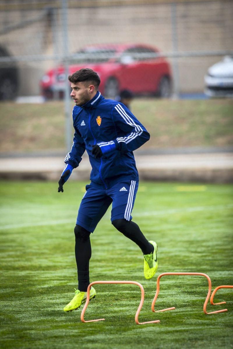 Entrenamiento del Real Zaragoza de hoy 30 de diciembre