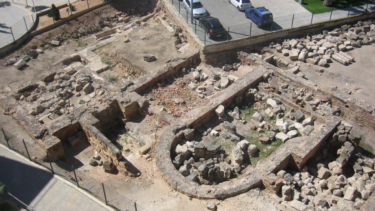 Las termas romanas de Mura en Llíria.