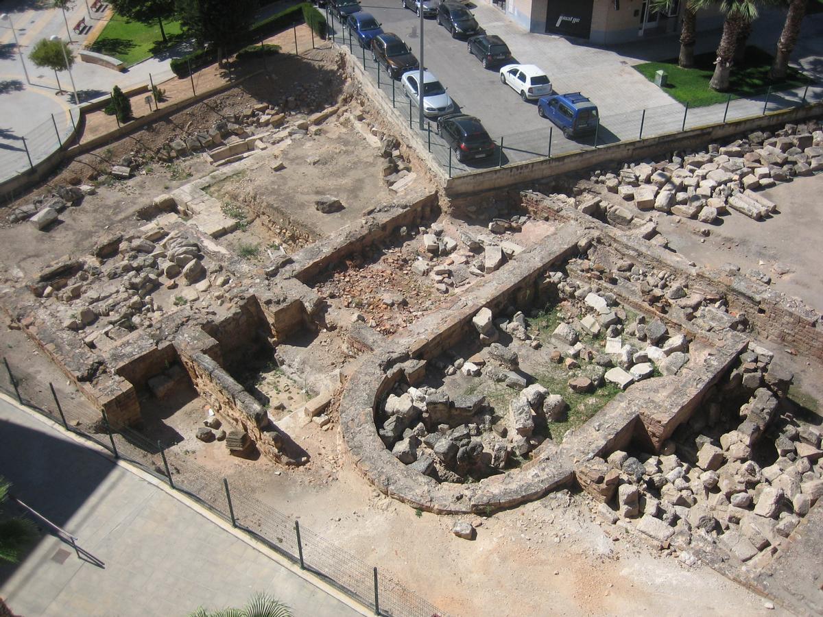 Las termas romanas de Mura en Llíria.