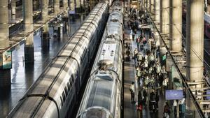 L’alta velocitat va patir al febrer la caiguda més pronunciada des de la pandèmia