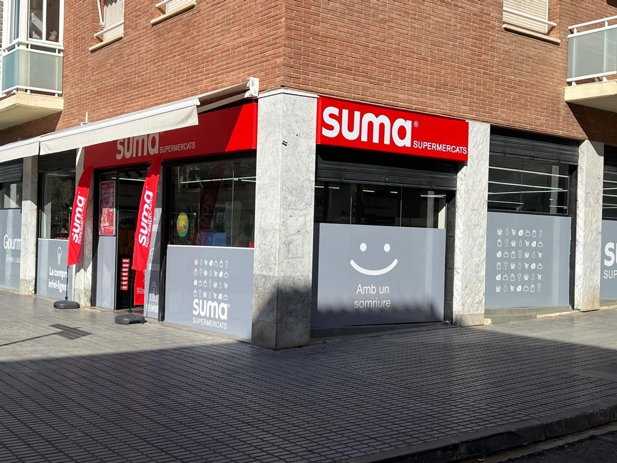 Nou supermercat Suma, al carrer de la Riera, 80, a Vila-seca.