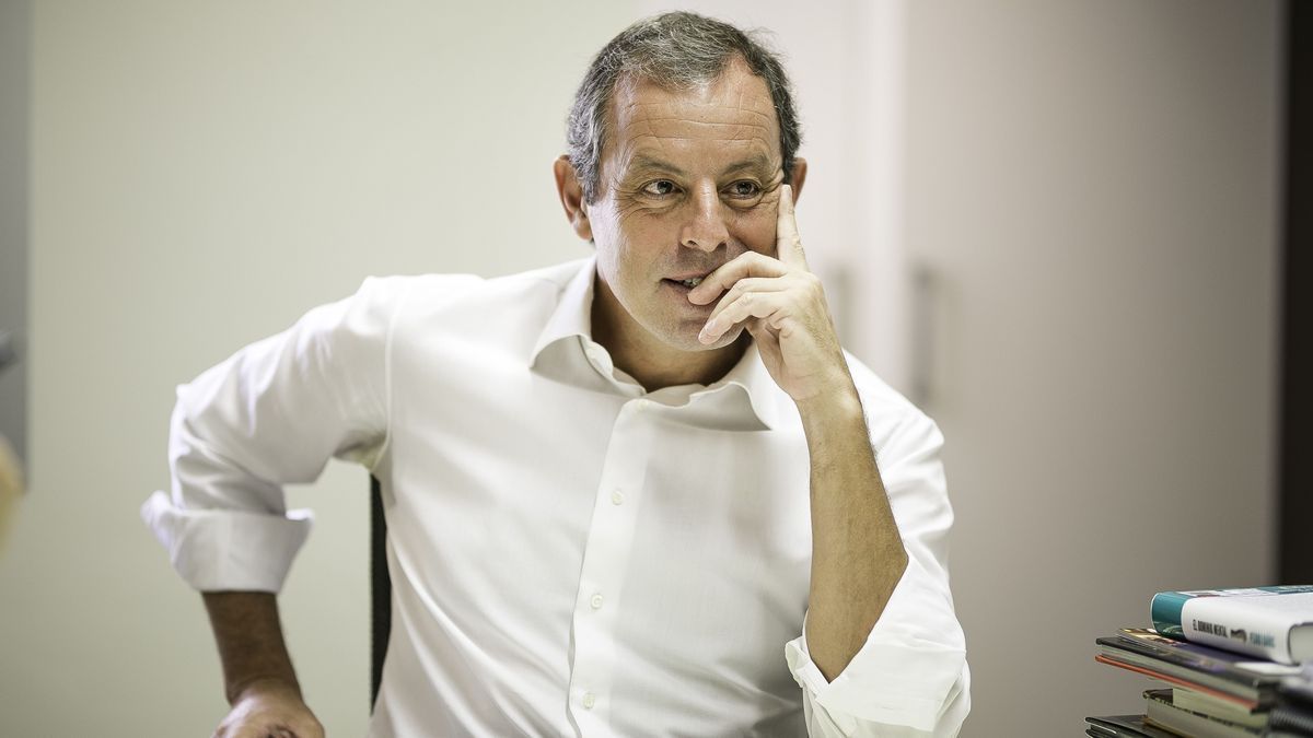 Sandro Rosell, en una reciente entrevista con EL PERIÓDICO.