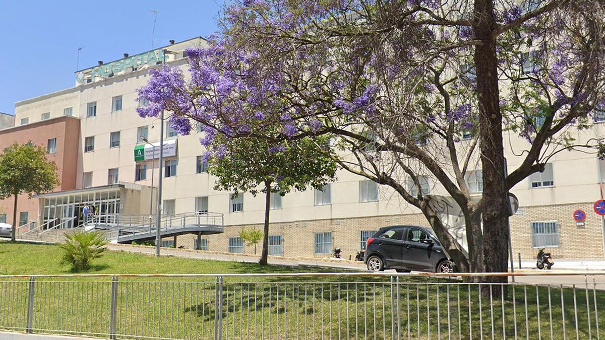 Una imagen del Hospital de Jerez de la Frontera.