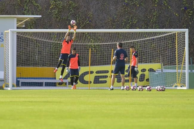 Entrenamiento de la UD Las Palmas