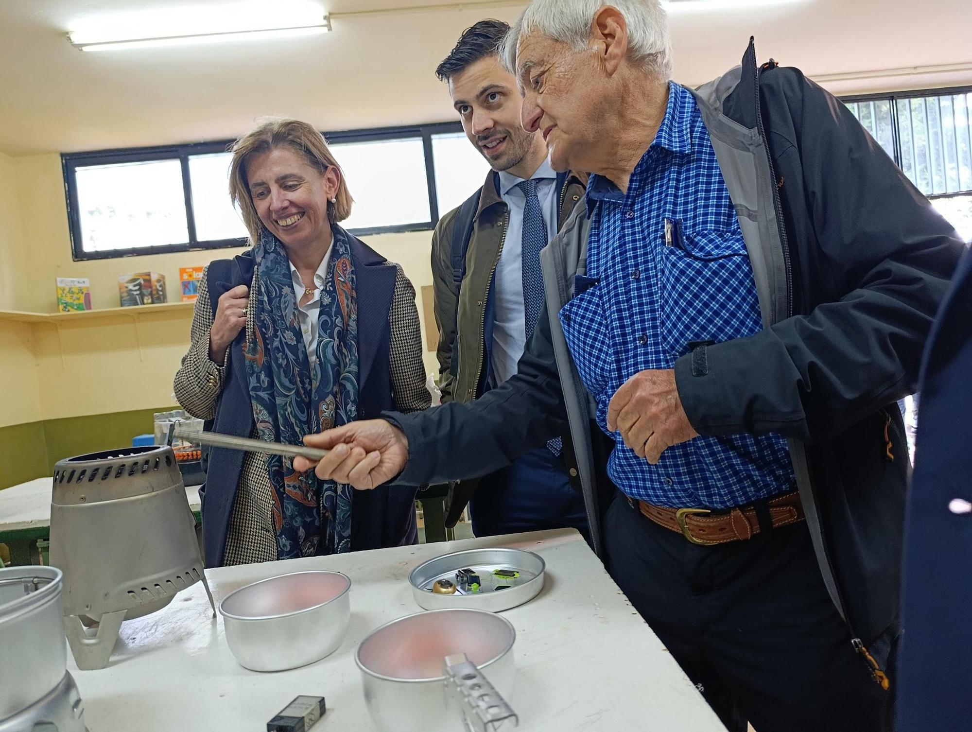 El insituto César Rodríguez inaugura un aula para la sostenibilidad