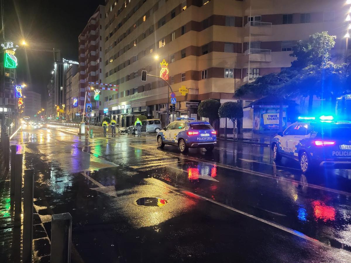 Accidente en la zona de La Salle