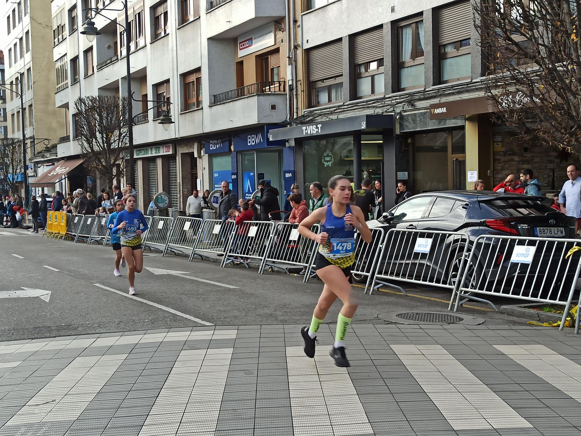 Casi 1.500 participantes disputan la carrera de Fin de Año de Pola de Siero