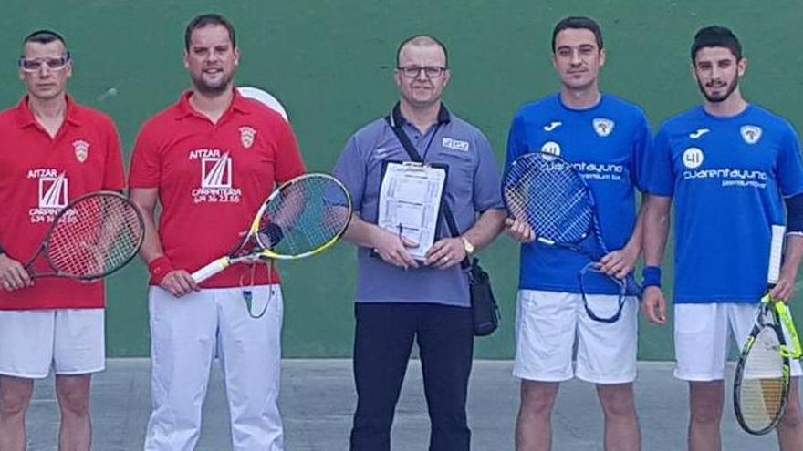 Componentes del Club Frontenis Elche