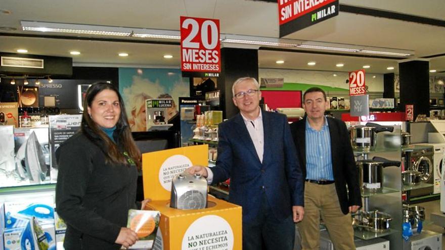 Una campaña fomenta el reciclaje de los pequeños electrodomésticos