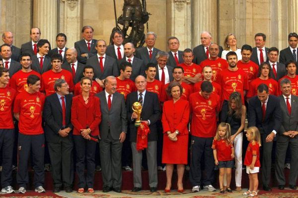 Celebraciones de 'La Roja' en Madrid