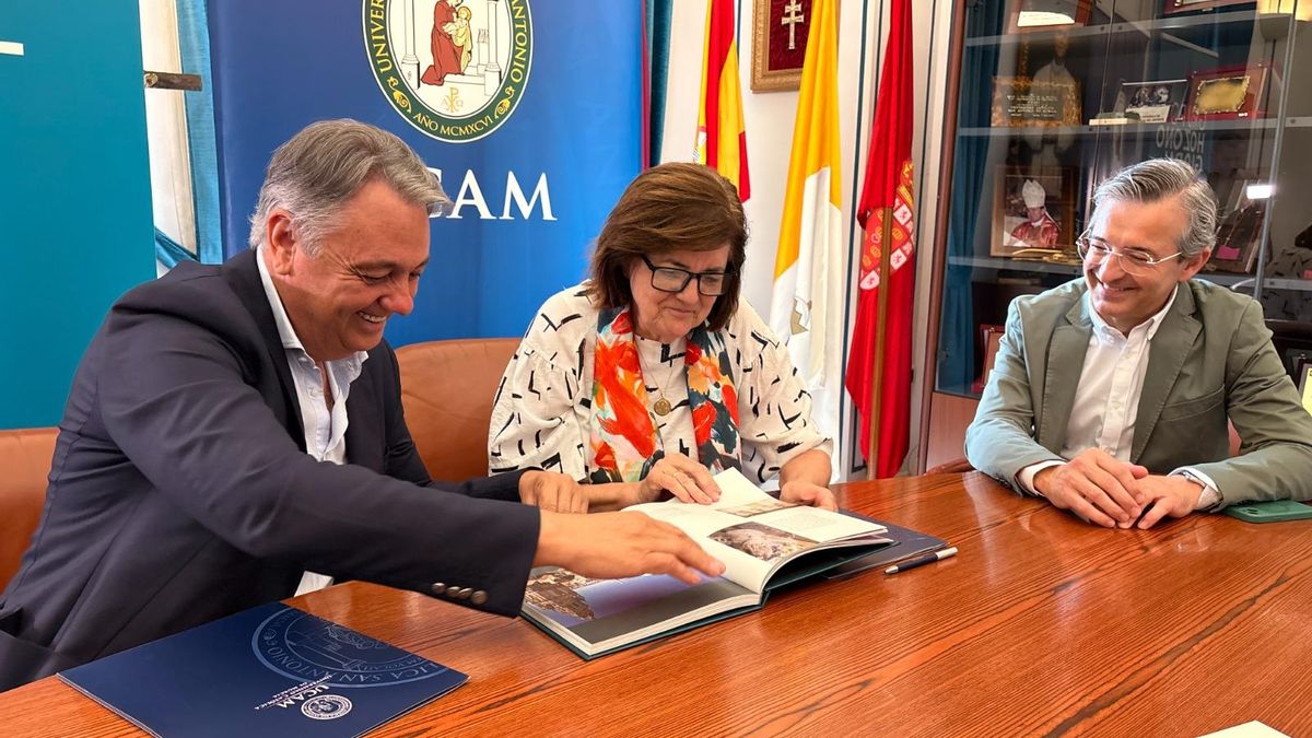 Firma del convenio.