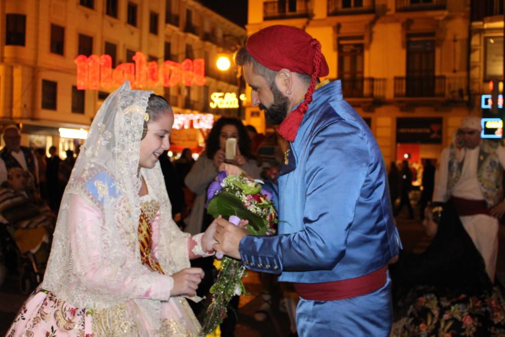 Así desfiló Clara María Parejo en la Ofrenda