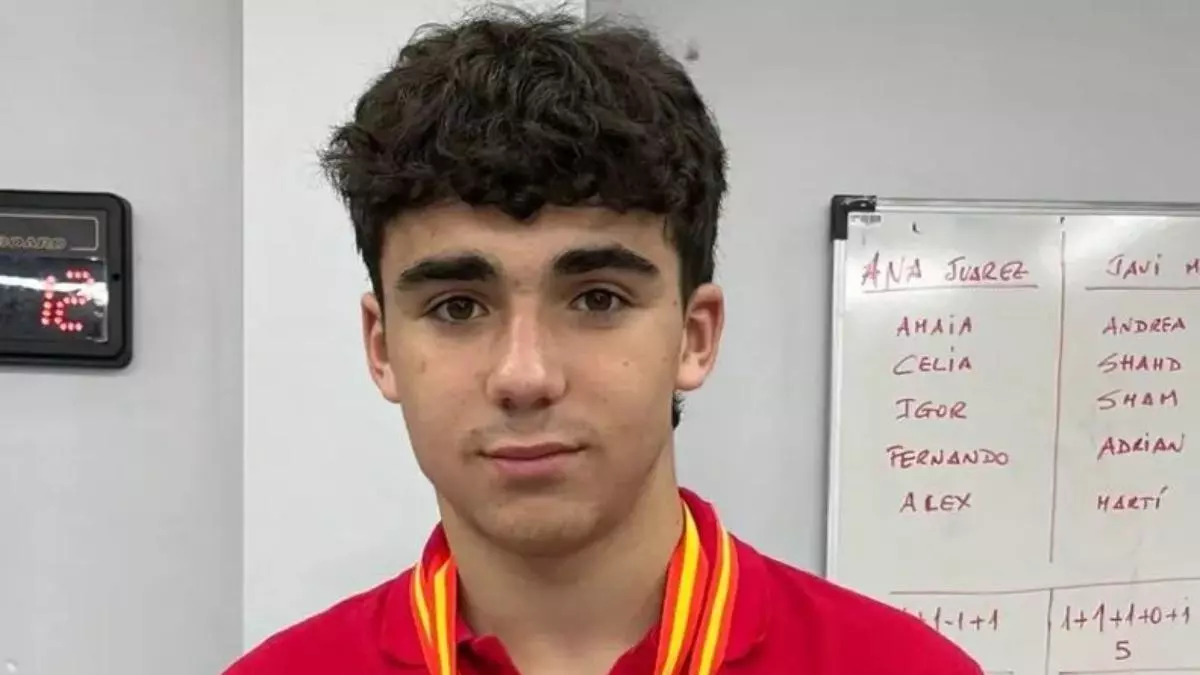 Martí López, doble bronze al Campionat d’Espanya sub-15
