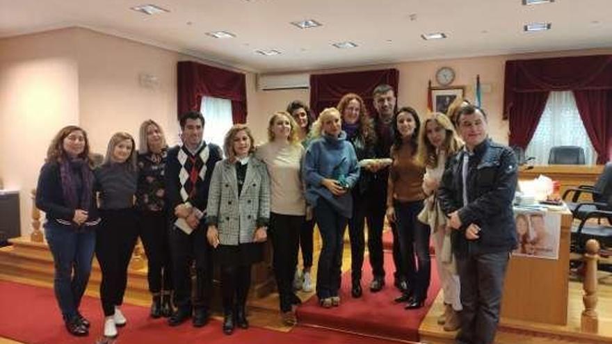 Recepción de los alumnos de Polonia y Turquía.  // FdV