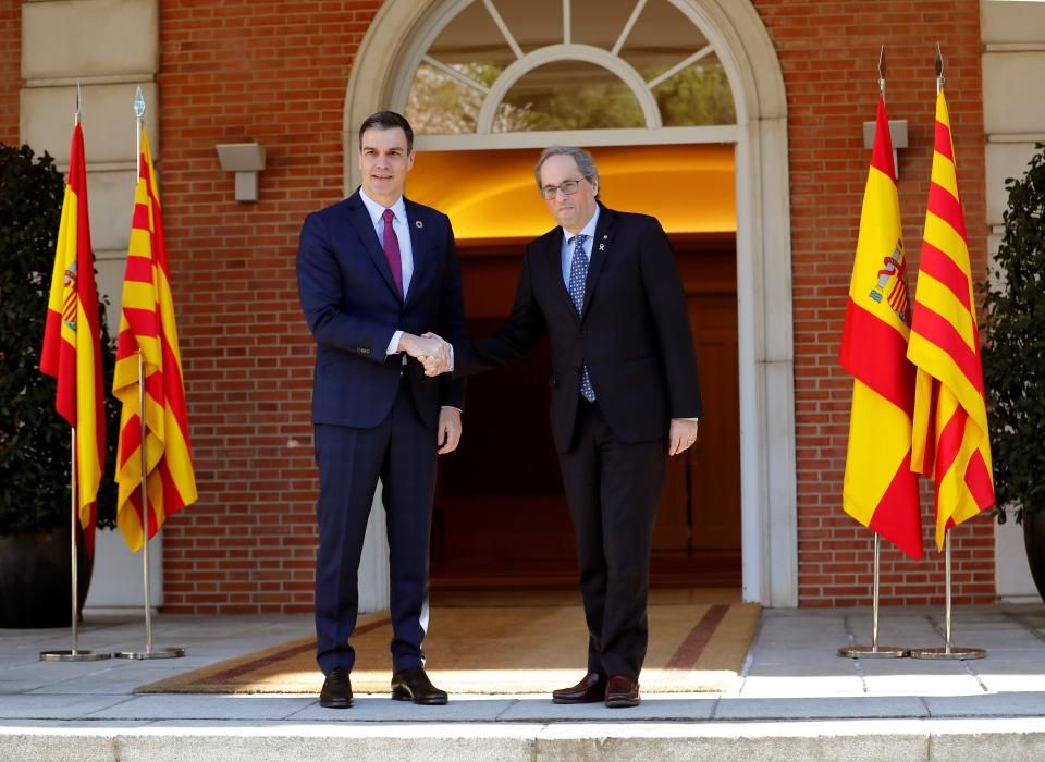 Mesa de diálogo entre el Gobierno y la Generalitat