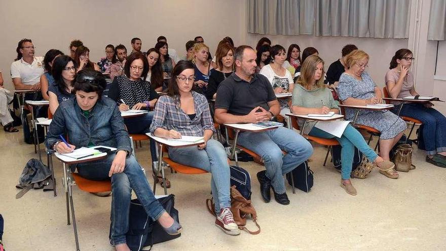 Alumnos en la anterior edición de los Cursos de Verano de la UNED. // Rafa Vázquez