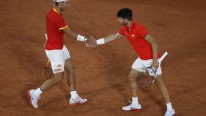 Rafael Nadal y Carlos Alcaraz vs González y Molteni