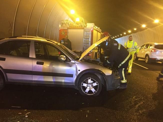 Accidente en el túnel de Lomo Blanco de la GC-3