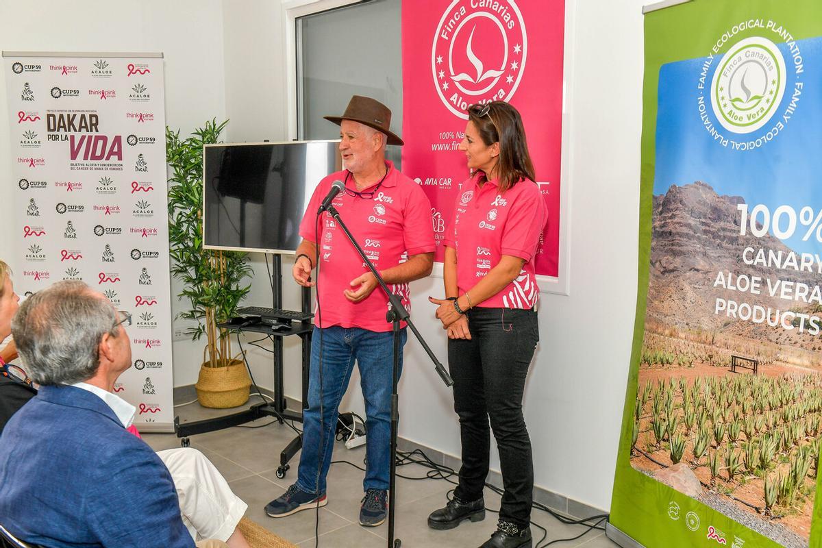 Presentación del 'Elefante Rosa' del 'Dakar por la Vida' Presentación del 'Elefante Rosa' del 'Dakar por la Vida'