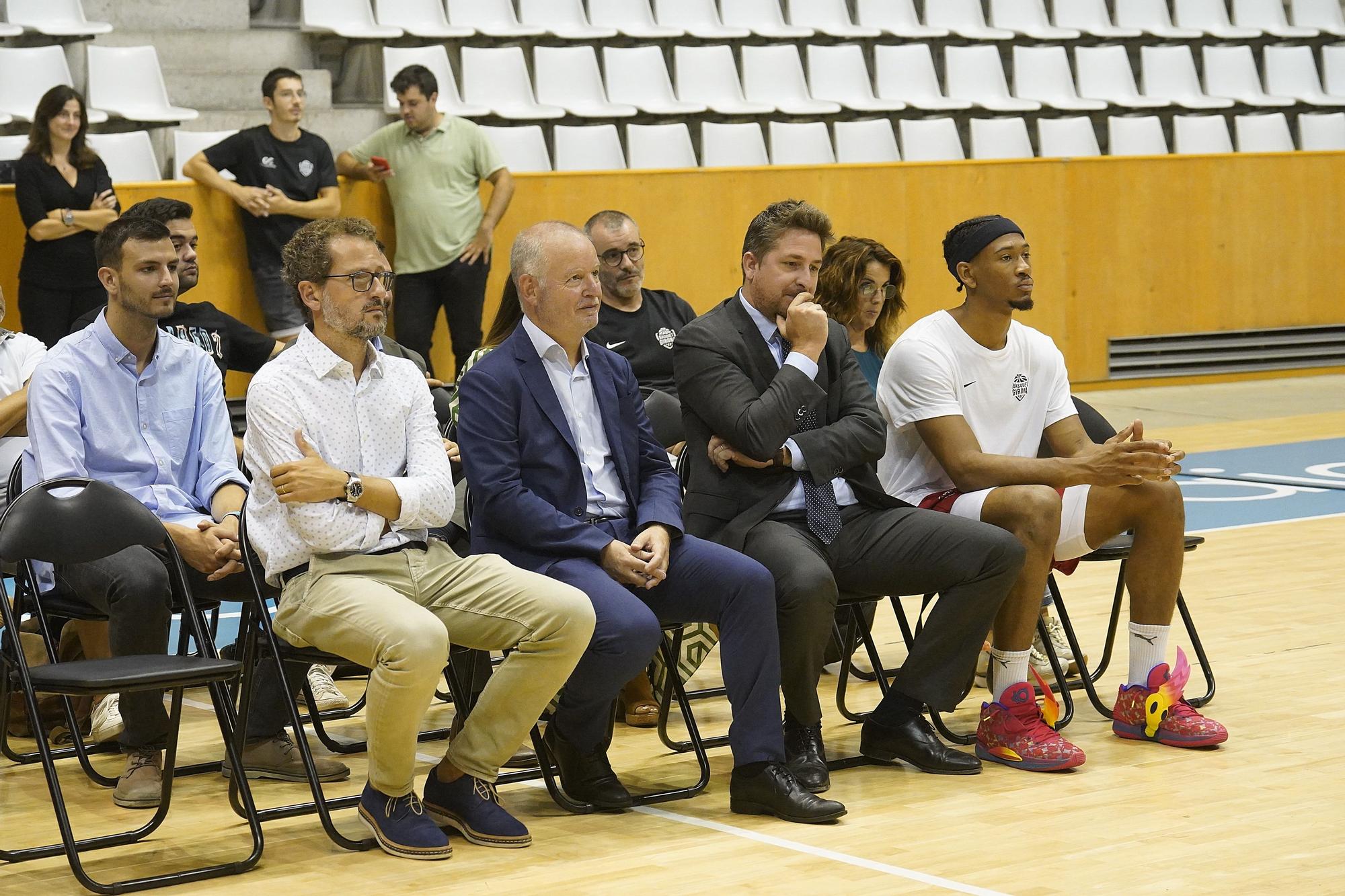 El Bàsquet Girona presenta les equipacions per a l'estrena a l'ACB