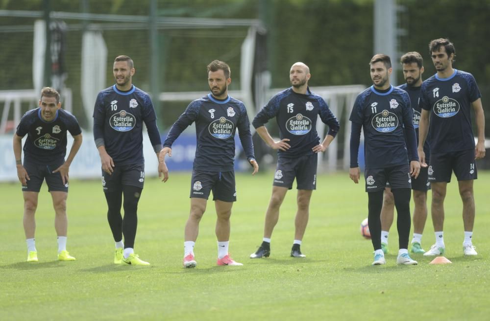 Última sesión antes de medirse al Espanyol