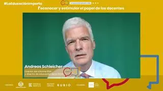 El director del Informe PISA: "La calidad de la enseñanza nunca podrá exceder la calidad de los profesores"