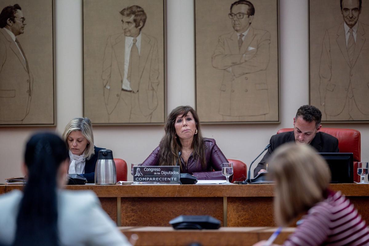 La diputada de la Asamblea de Madrid y expresidenta del Partido Popular de Cataluña, Alicia Sánchez-Camacho, comparece en el Congreso de los Diputados