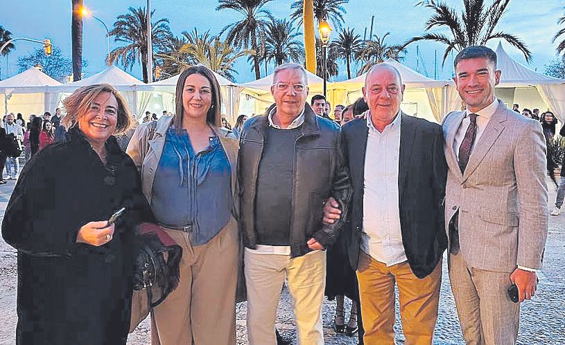 Judit Pérez, Mar Navarrete, Martin Moreno y Joaquín Rey y Eric Jareño