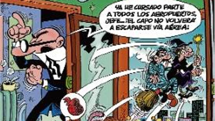 Portada del nou exemplar de Mortadelo i Filemón.