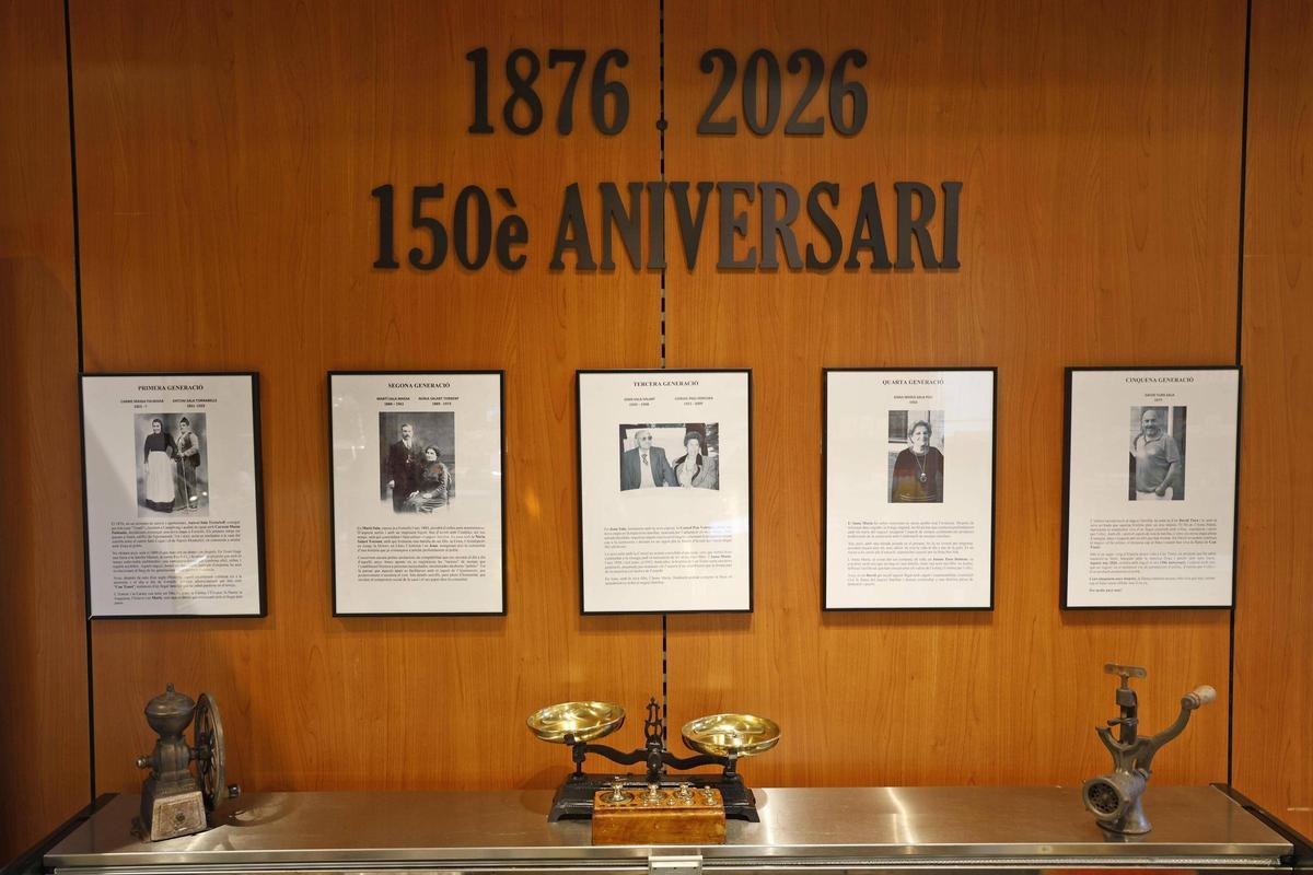 La carnisseria Can Tonet de Fornells de la Selva celebra 150 anys