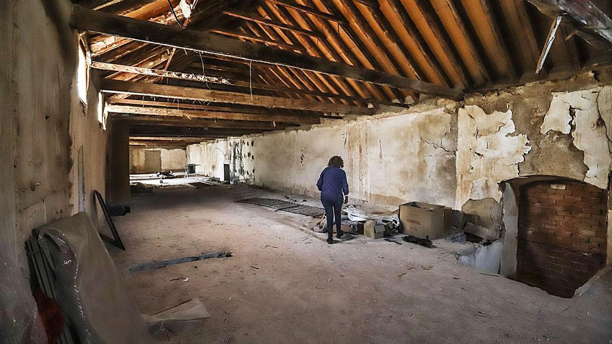 Imagen de archivo del aspecto que presentaba la primera planta del museo