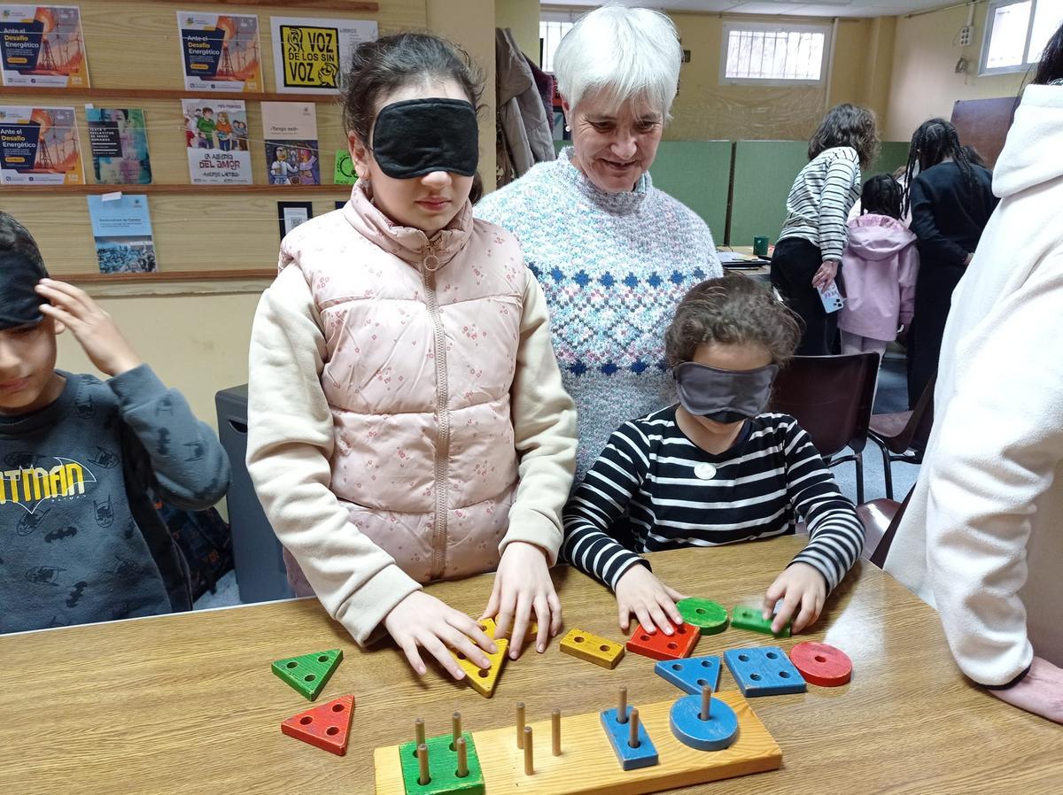 Una de las actividades que se realizan en el centro de La Corredoria.