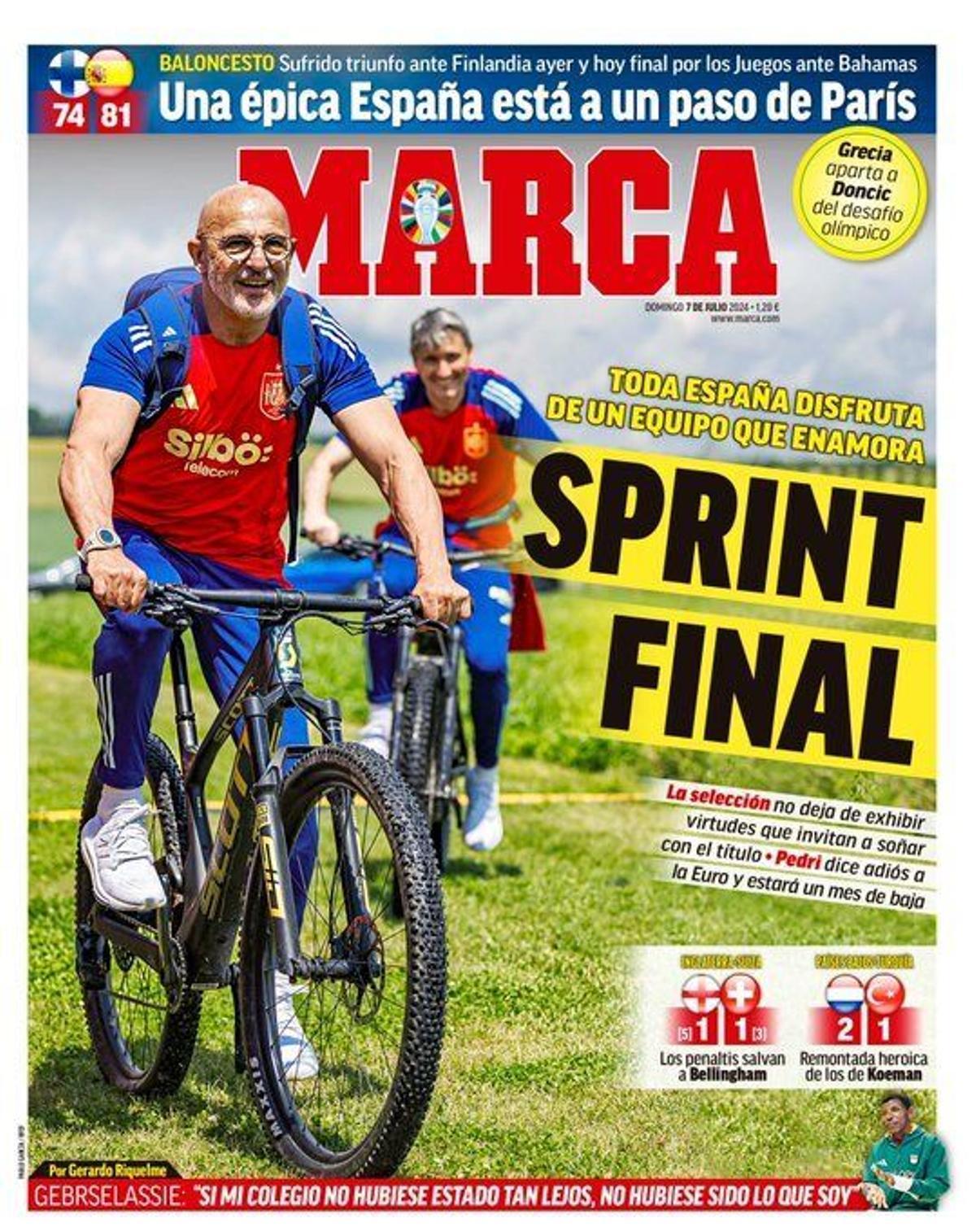 Las portadas de la prensa deportiva de hoy